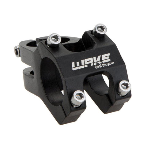 Premium CNC 6061 T6 Aluminium MTB Bike Handlebar Stem 31.8mm - Black