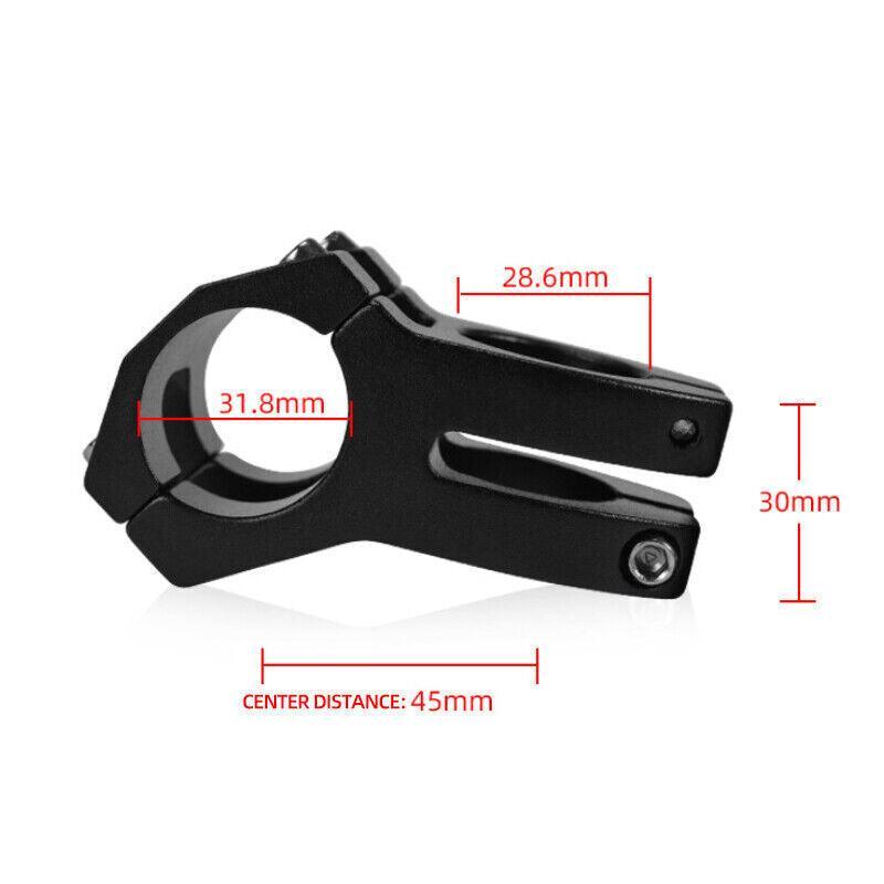 Premium CNC 6061 T6 Aluminium MTB Bike Handlebar Stem 31.8mm - Green