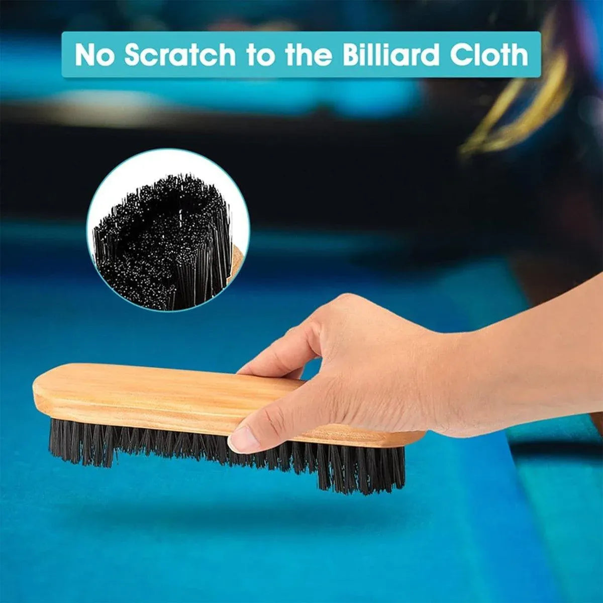 Premium Billiard Table Brush Set – 2 Piece