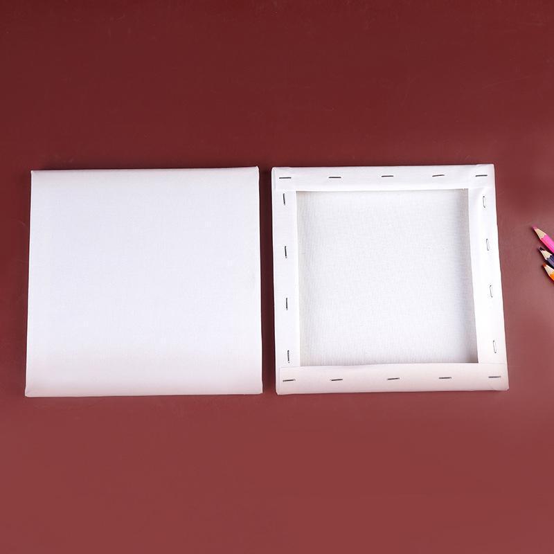 Premium Blank Stretched Canvas Set – White 20 x 30cm, 5 Pack