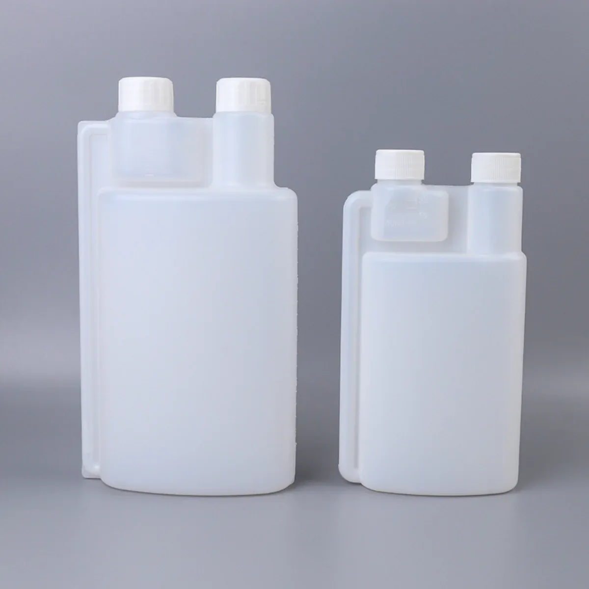Premium Twin Chamber Chemical Bottle with Tamper Evident Cap - 500ml, 10 Pack
