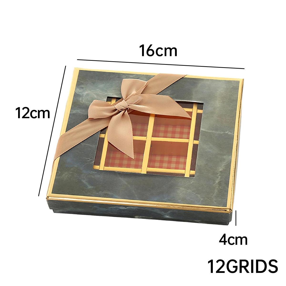 Valentine's Day Chocolate Box - Gourmet 25 pcs, 9 Grids, Tiffany - SuperSaverAU - view 4