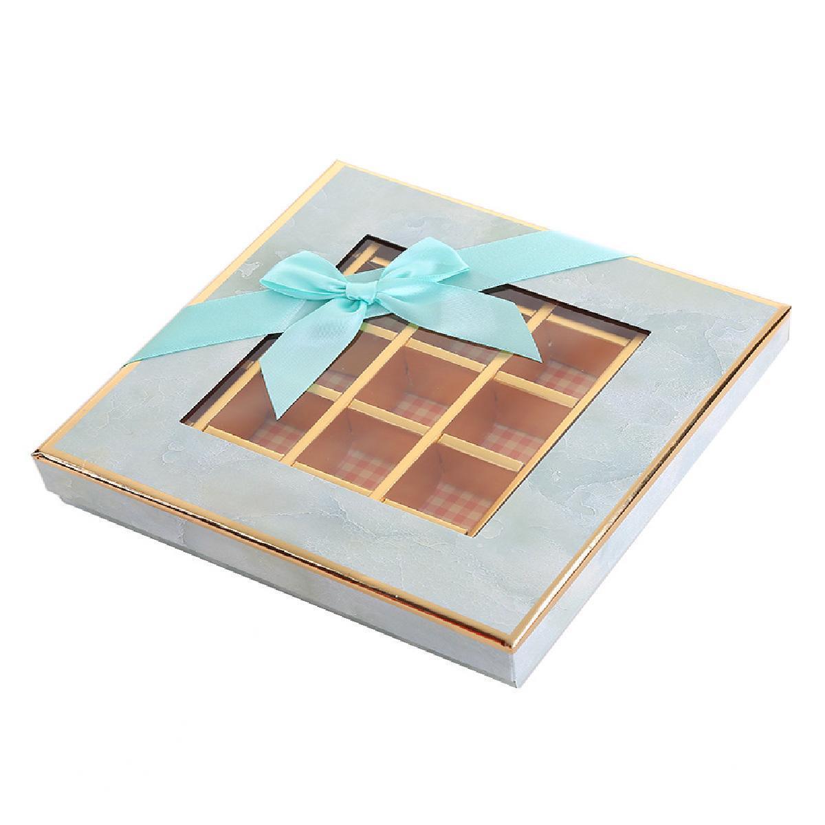 Valentine's Day Chocolate Box - Gourmet 25 pcs, 9 Grids, Tiffany - SuperSaverAU - view 13