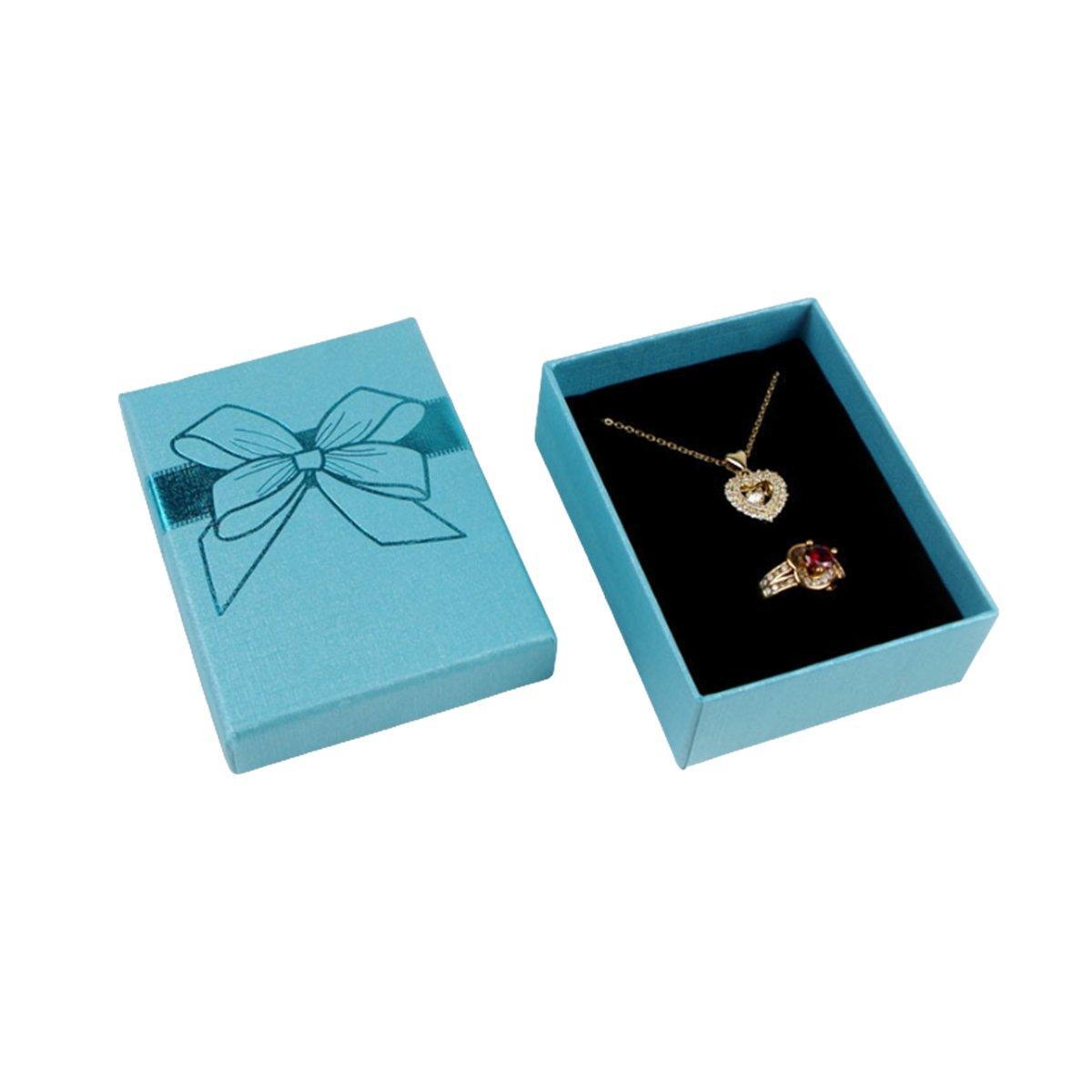 Premium 32 Piece Blue Jewellery Storage Boxes Necklace Ring Gift Packaging