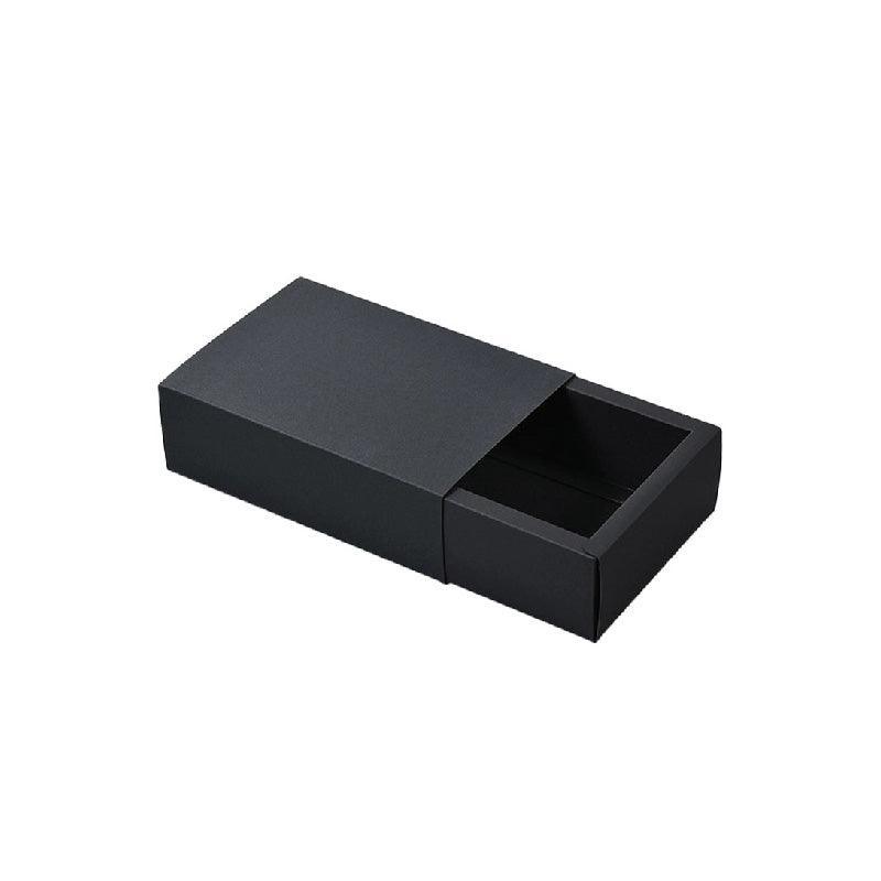 Premium 25 Pack Black Kraft Drawer Jewellery Gift Boxes 25x8x4cm