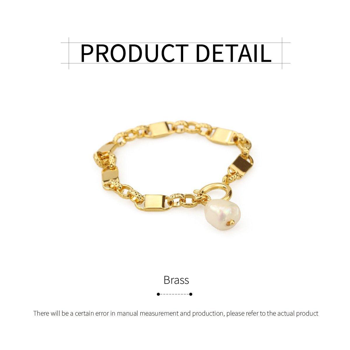 Chunky Chain Bracelet by Premium - Elegant Fashion Jewelry for Women - SuperSaverAU - view 3