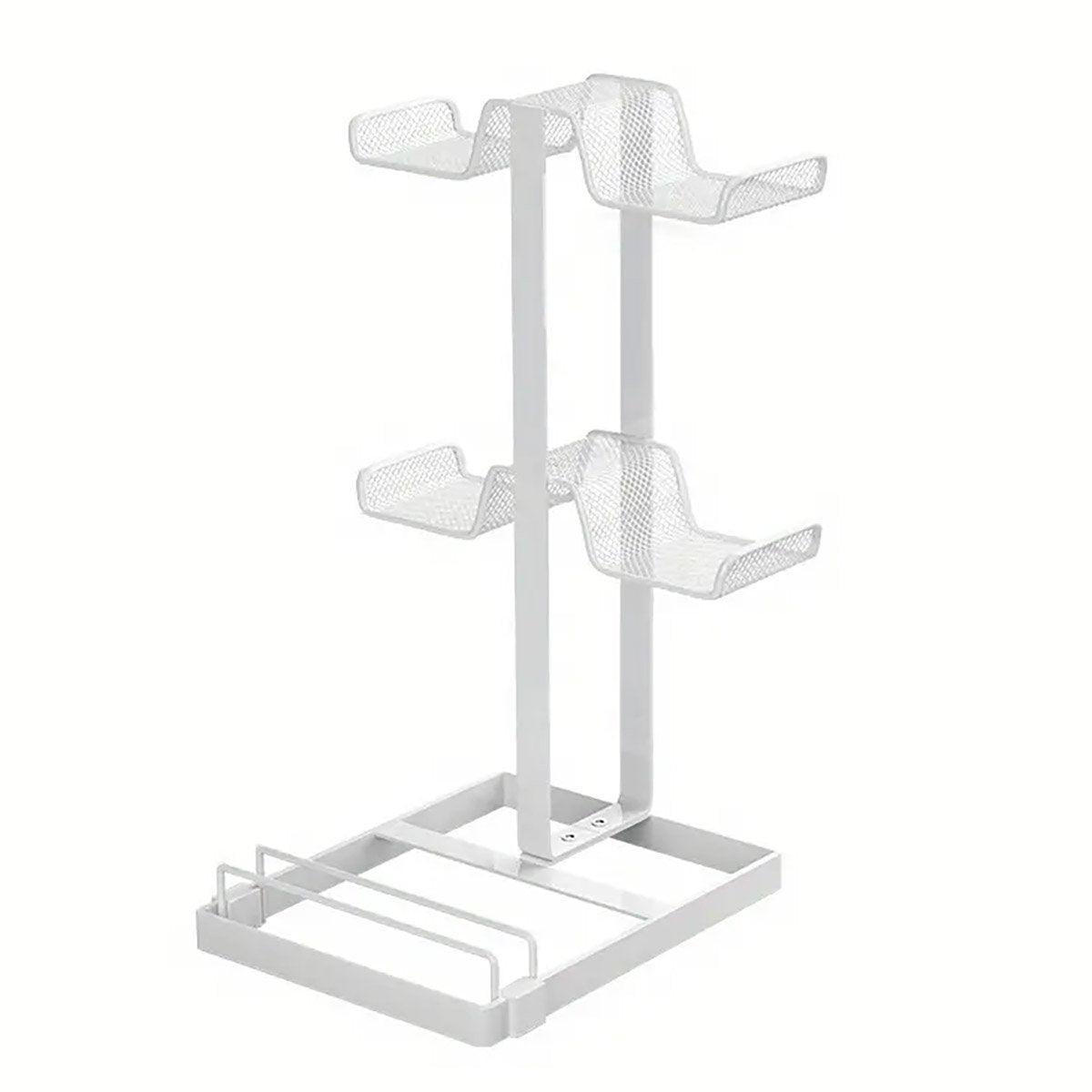 Metal Desktop Stand for Headphones and Game Controllers - White - SuperSaverAU - view 6