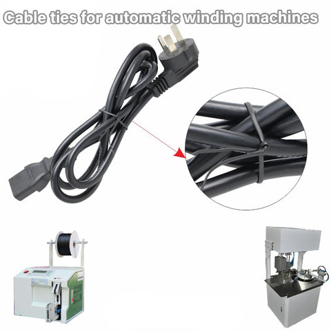 1000M Coiled Tie Wire Elliptical Binding Wire Garden Plant Cable Roll for Home - Black - SuperSaverAU - view 1