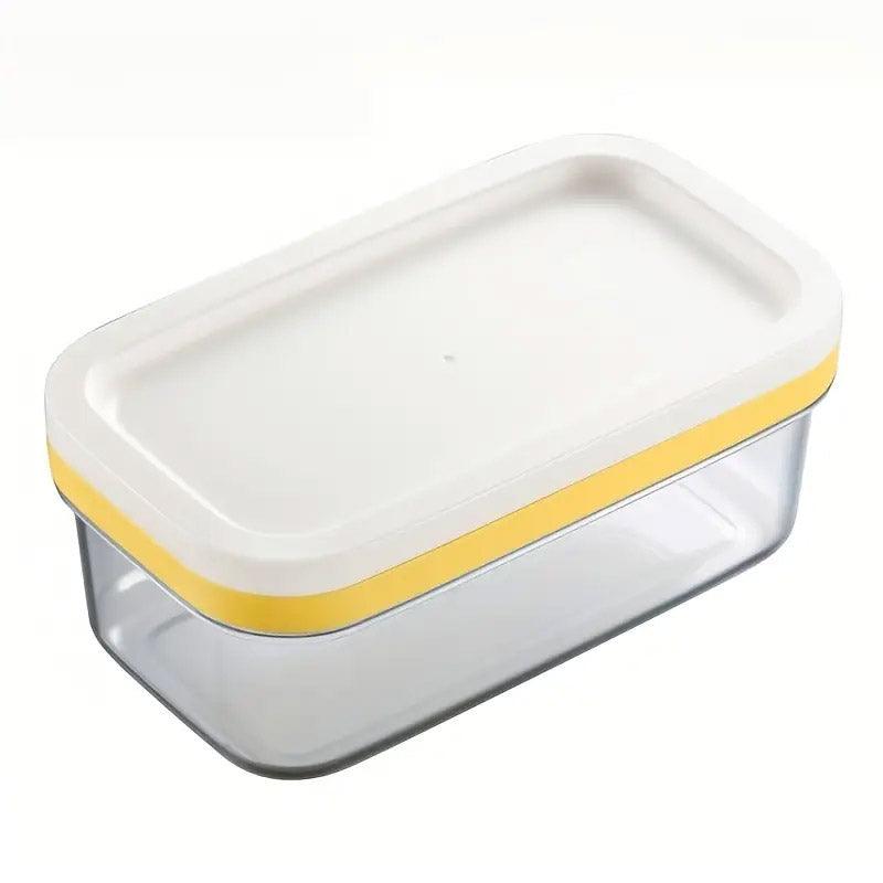 Premium Rectangular Butter Box – with Built-In Cutter