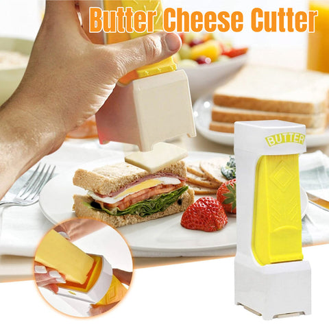 Premium Butter & Cheese Slicer – Stainless Steel Blade