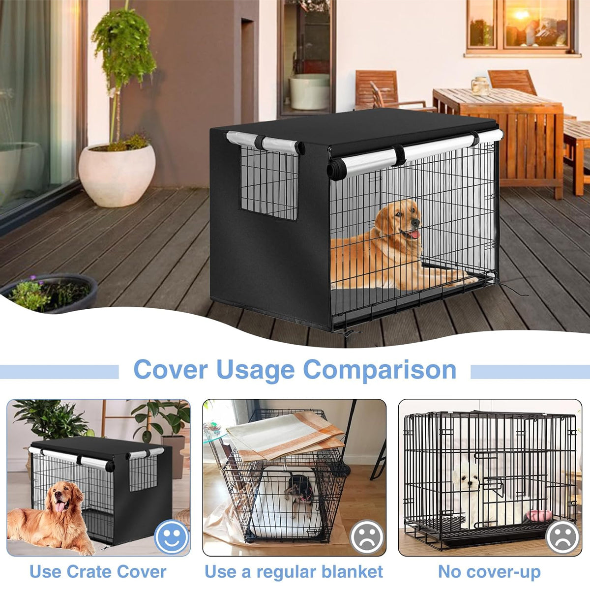 Oxford Cloth Pet Cover Waterproof Shield for Dogs - S Size - SuperSaverAU - view 5