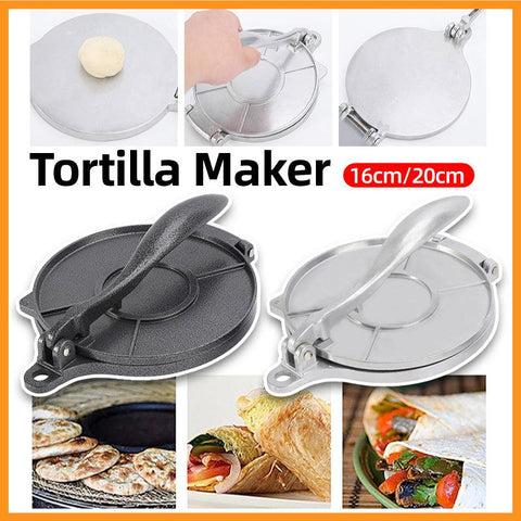 Manual Dumpling Skin Maker Dough Press Machine - 16cm, Ergonomic, Durable, Multi-Purpose - SuperSaverAU - view 1