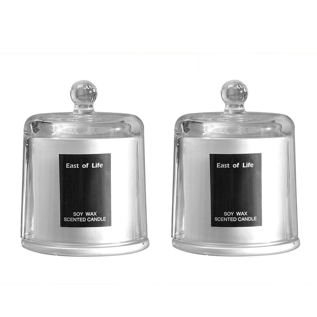 Velvet Rose Aromatherapy Candles Gift Set - 2pcs Smokeless Glass - SuperSaverAU - view 9