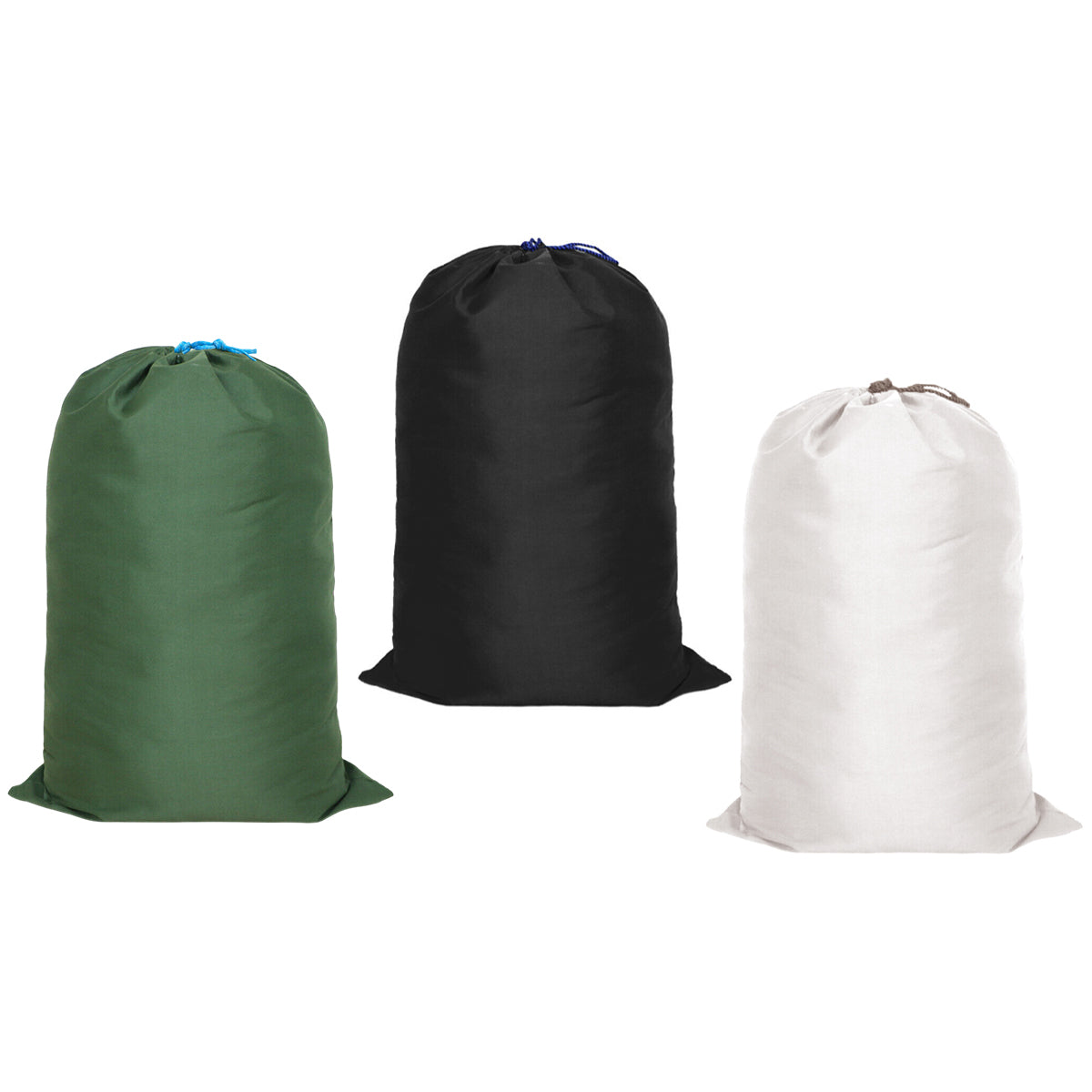 Premium Canvas Drawstring Storage Bag – Green 74 x 120cm