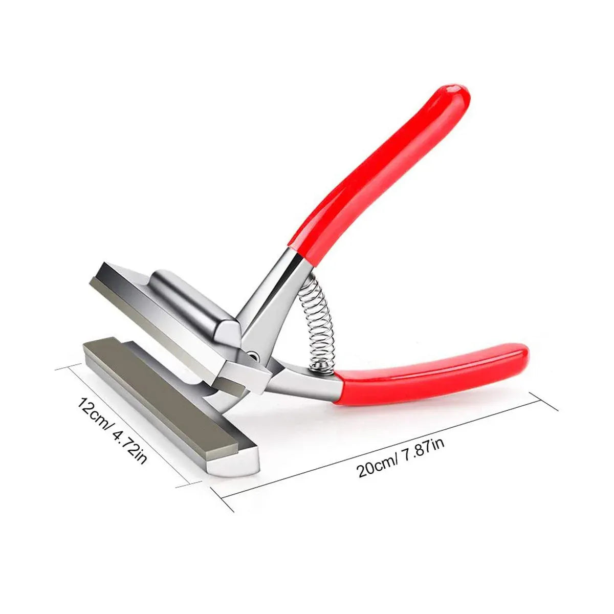 Premium Canvas Stretching Pliers with Wide Rubber Jaw