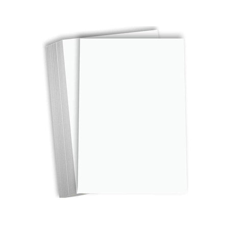 Premium A4 White Card Stock Paper - 50 Sheets
