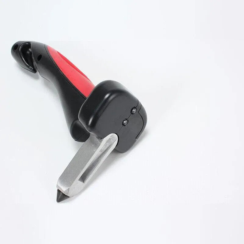 Premium 4-in-1 Car Door Handle Standing Aid 150kg with Flashlight Glass Breaker Seat Belt Cutter