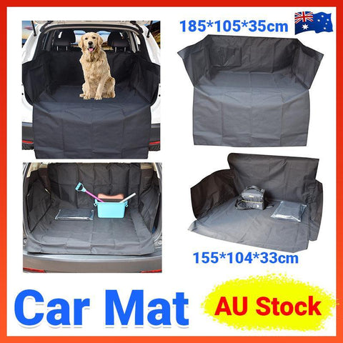 Pet Dog Car Boot Cargo Cover Mat Waterproof Protector SUV 155cm x 104cm x 33cm - SuperSaverAU - view 1