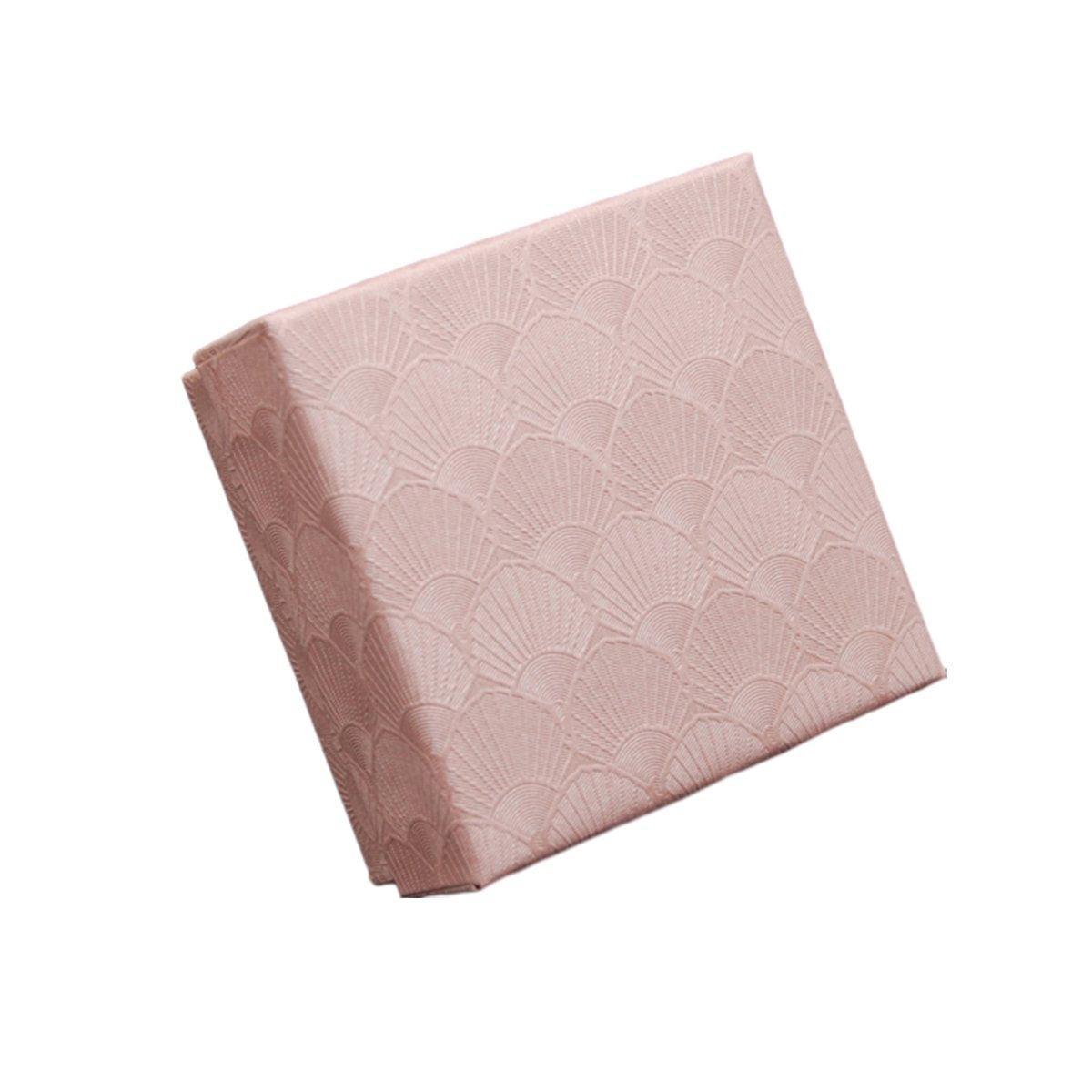 25X Jewelry Gift Boxes Shell Pattern 7.5CM Small GiftBox Empty Jewelry With Foam - Blue - SuperSaverAU - view 6