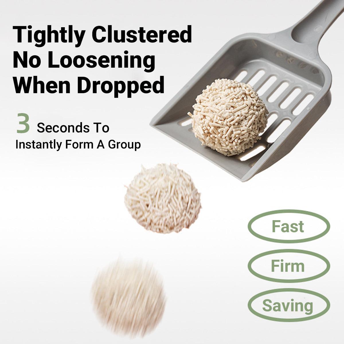 Tofu Cat Litter 6pcs 2.4kg - Odour Control, Dust Free, Fast Clumping, Quick Absorption - SuperSaverAU - view 5