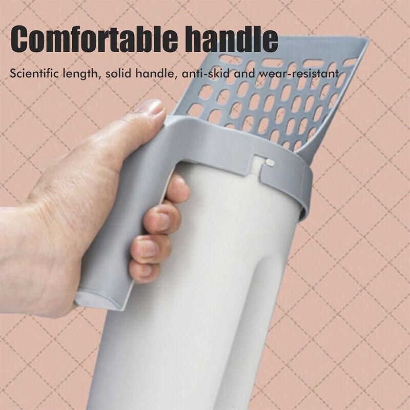 Premium Cat Litter Scoop with Detachable Holder & Bags