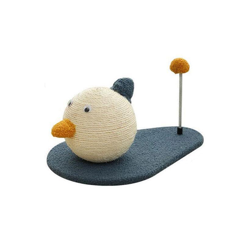Cat Scratching Post Toy with Ball, Sisal Material, 44x30x19cm, Durable - SuperSaverAU - view 7