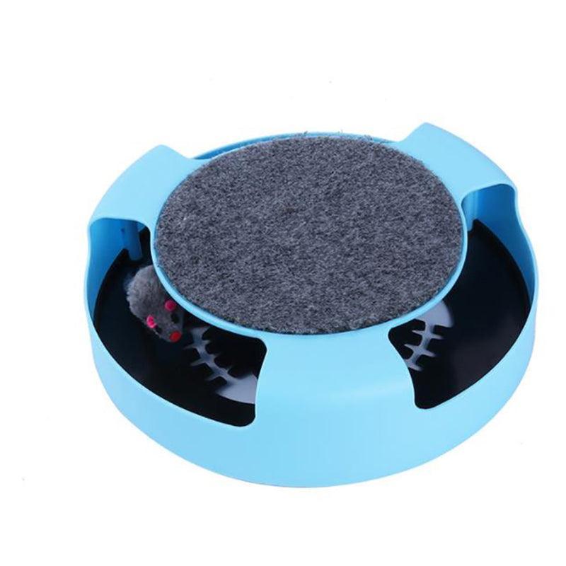 Premium Catch The Mouse Motion Cat Toy - Red