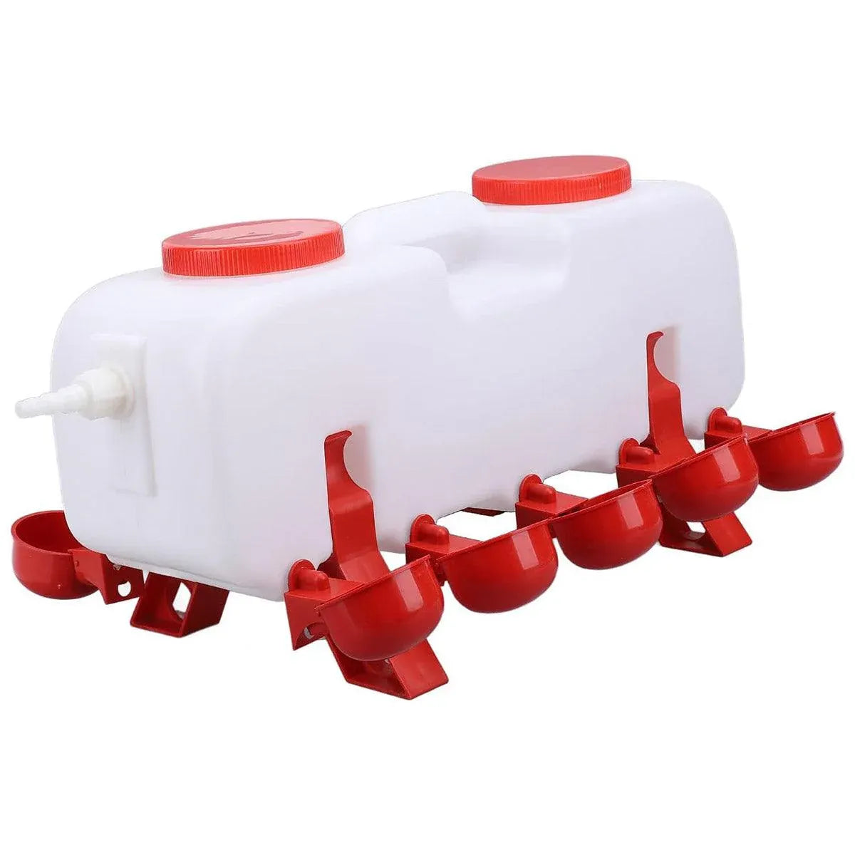 Premium 10L Automatic Poultry Waterer with 5 Drinking Cups