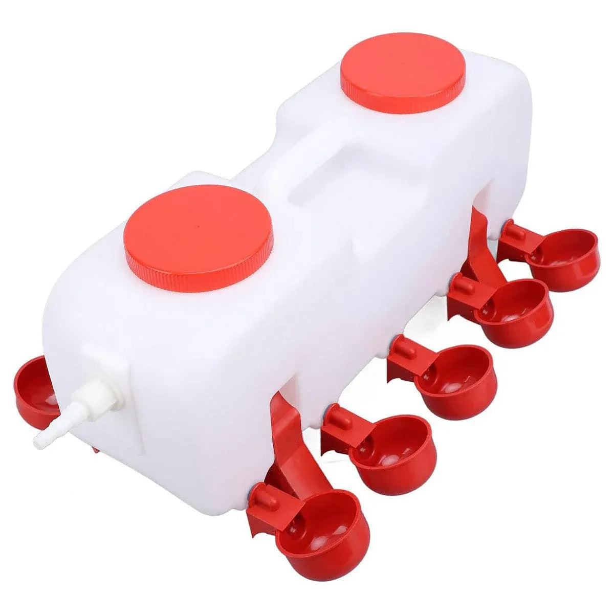 Premium 10L Automatic Poultry Waterer with 5 Drinking Cups