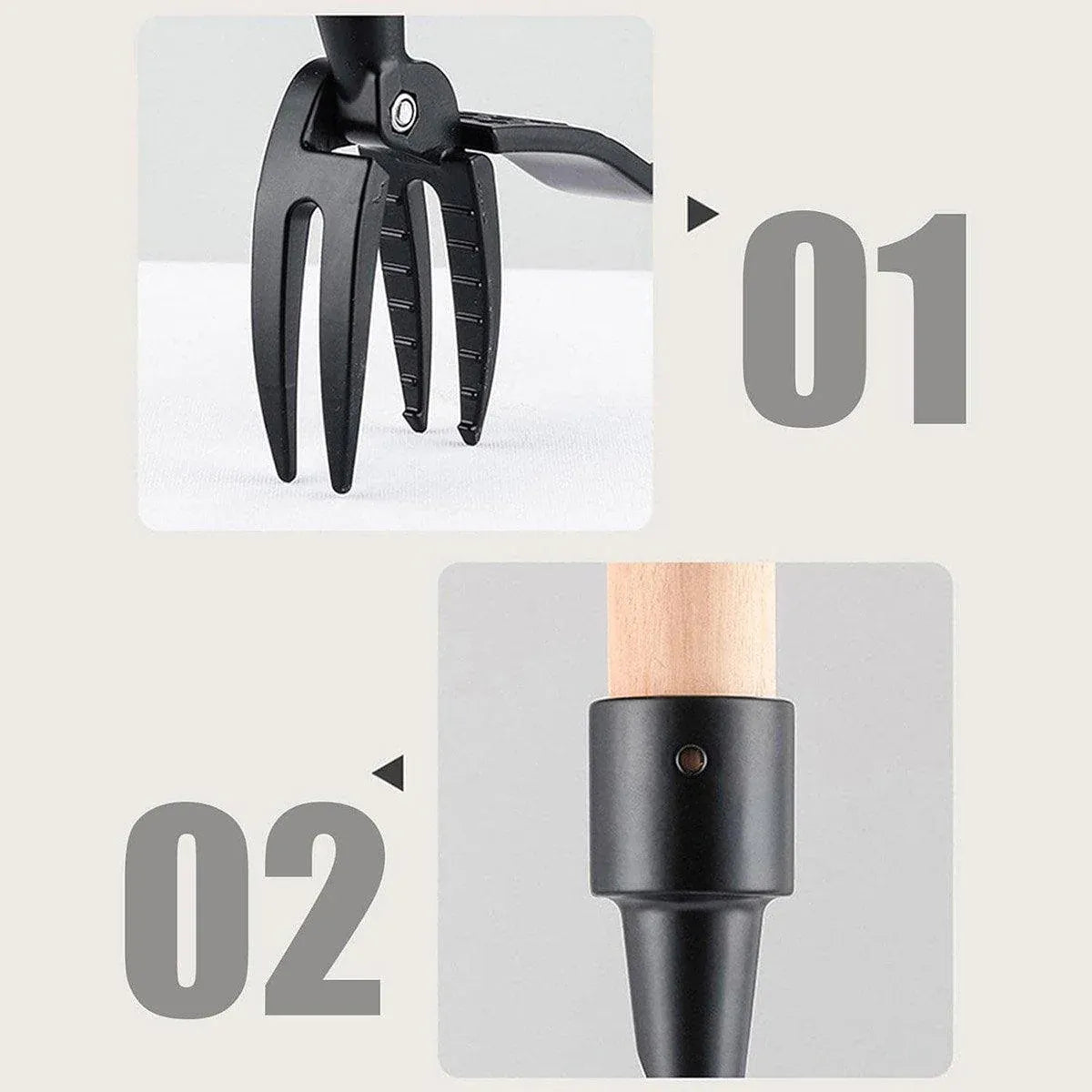 Premium Weeding Uprooting Tool Head for Garden Care