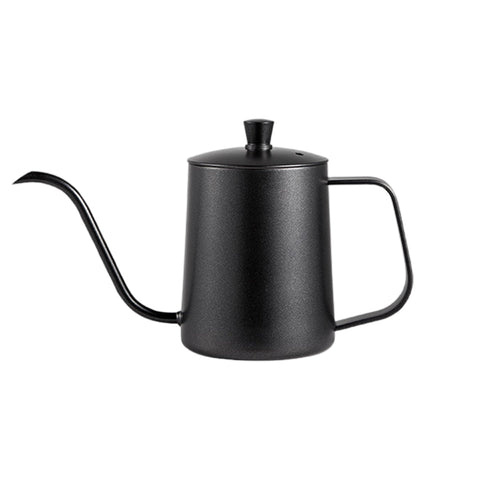 Premium Black Stainless Steel Gooseneck Hand Drip Coffee Pot Pour Over Kettle