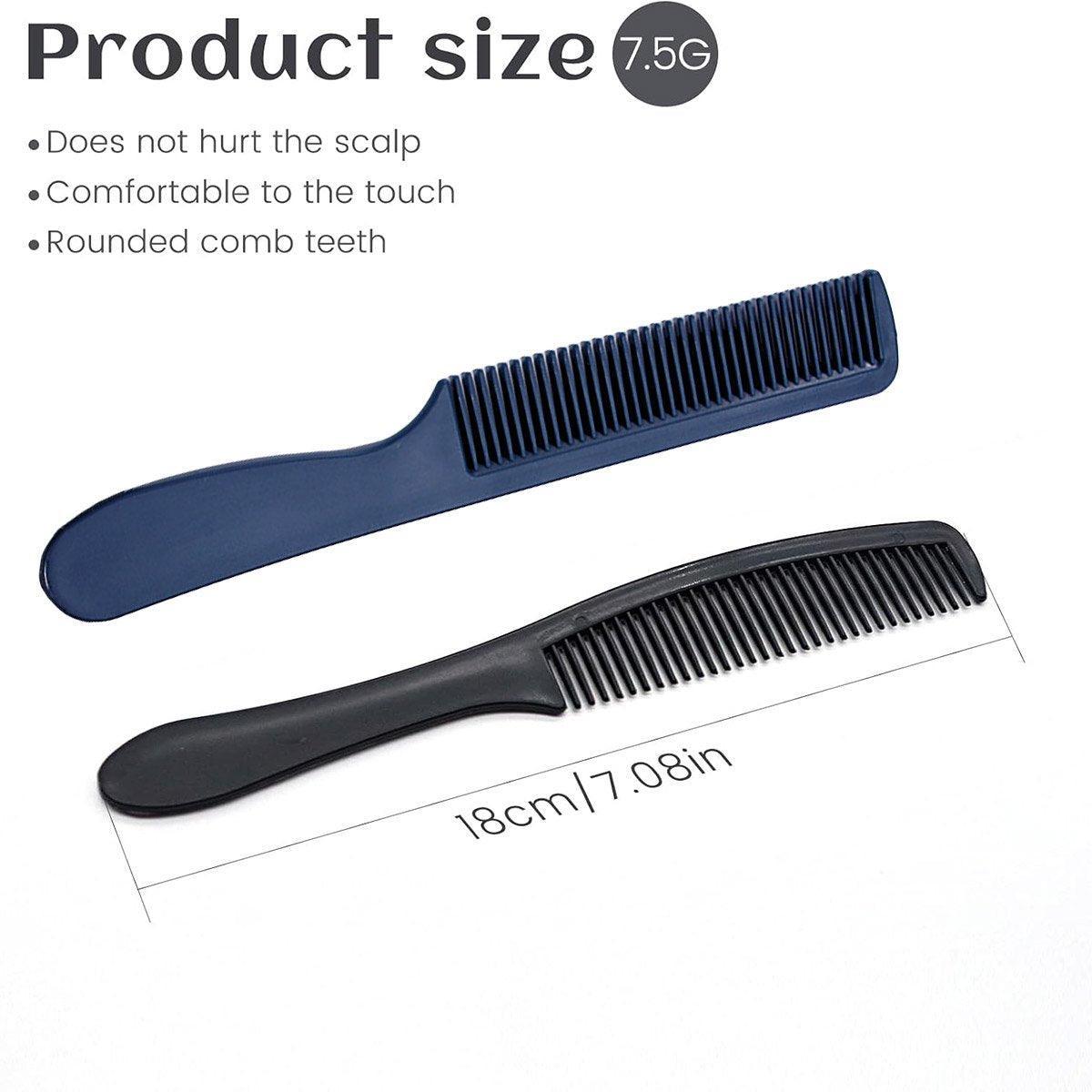 50PCS Individually Wrapped Combs - Black, 18cm, Ergonomic Handle for Hotels & Restaurants - SuperSaverAU - view 3