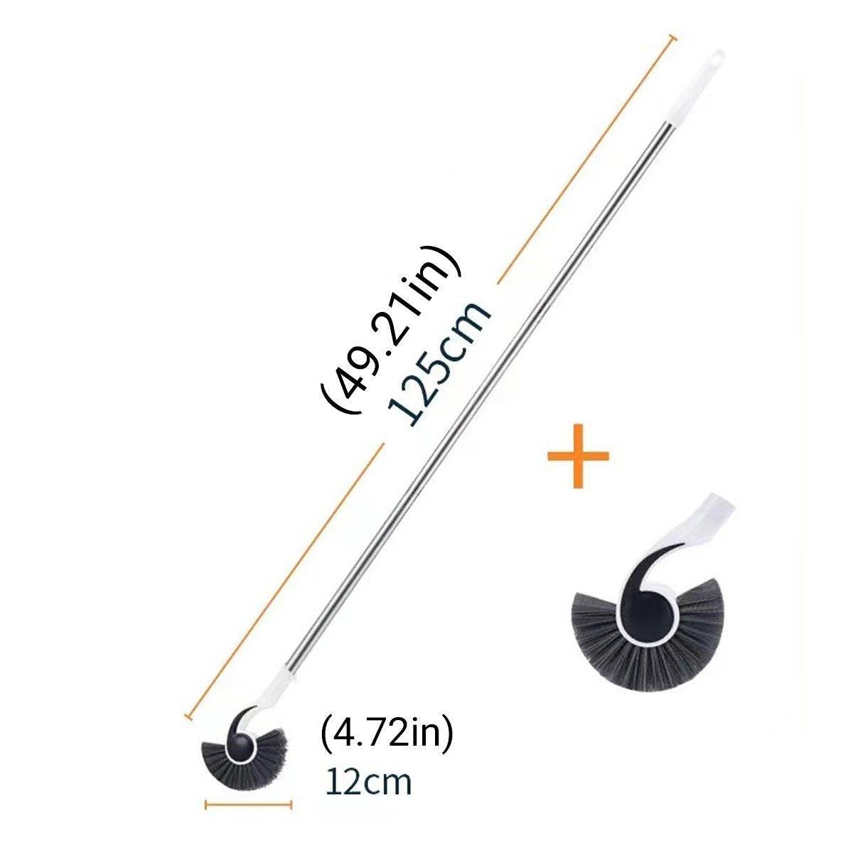 Premium Fish Tank Cleaning Tool with 125cm Handle & Conch Brush
