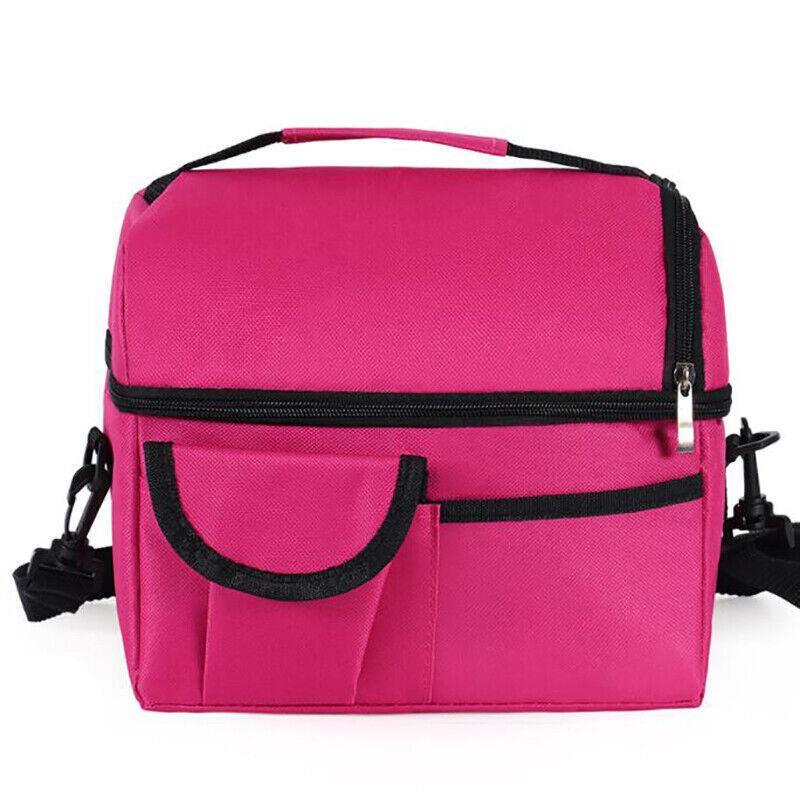 Premium Insulated Lunch Bag Cooler - Red, 8L