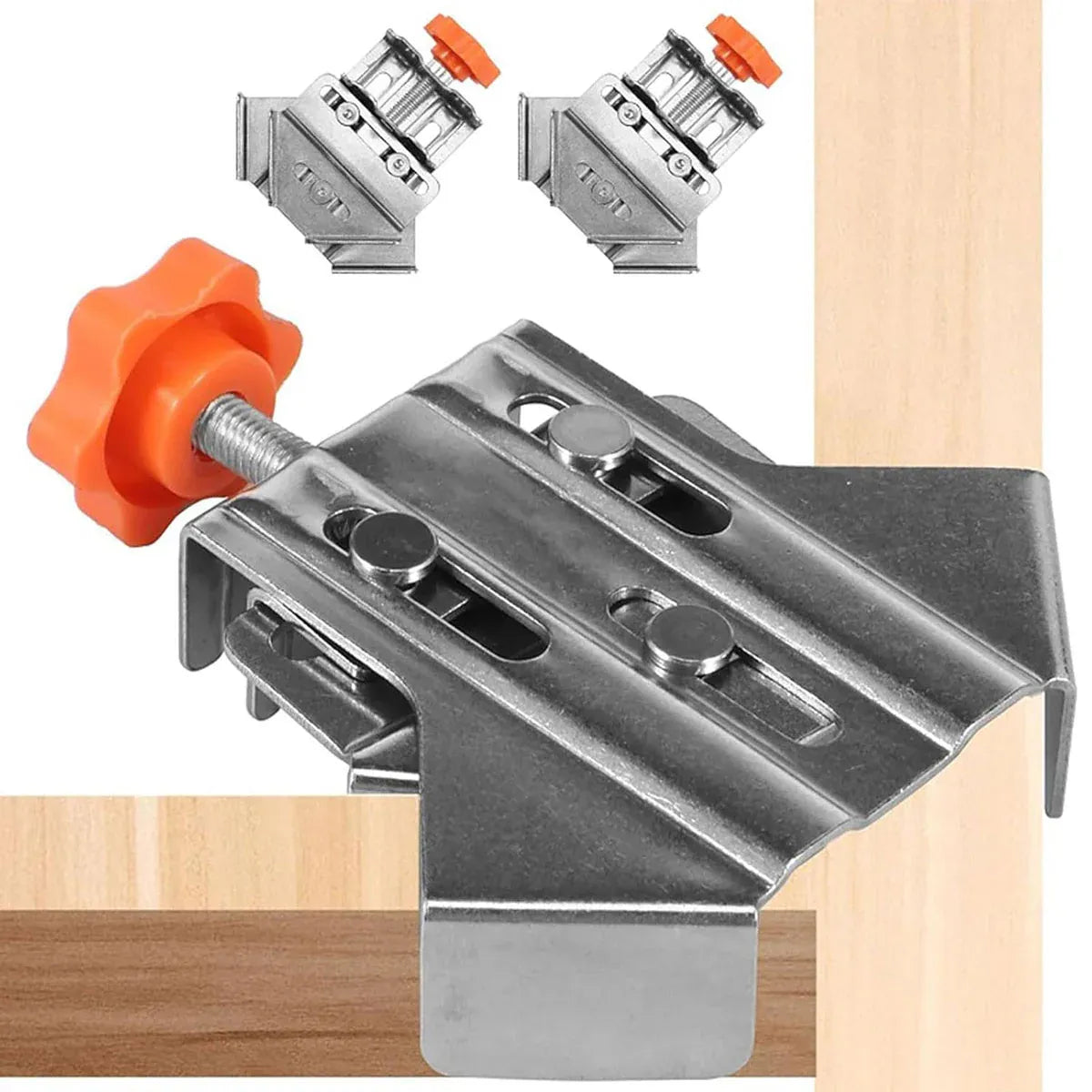 Premium 90° Right Angle Clamp Set – Closed Style 4 Pack