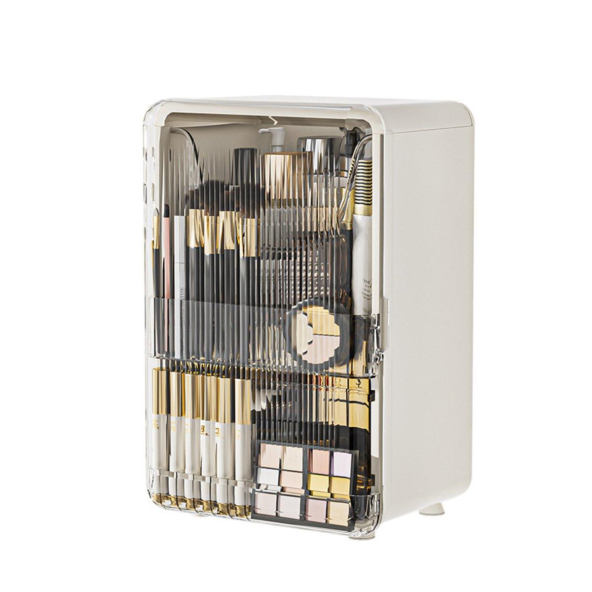 Premium Large Capacity Makeup Organiser with Magnetic Lid