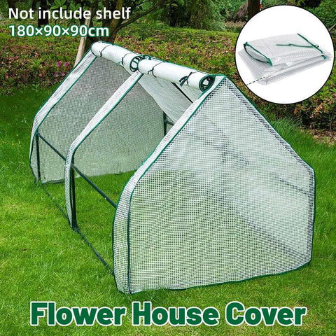 Premium Transparent Grid Greenhouse Cover – 180 x 90 x 90cm