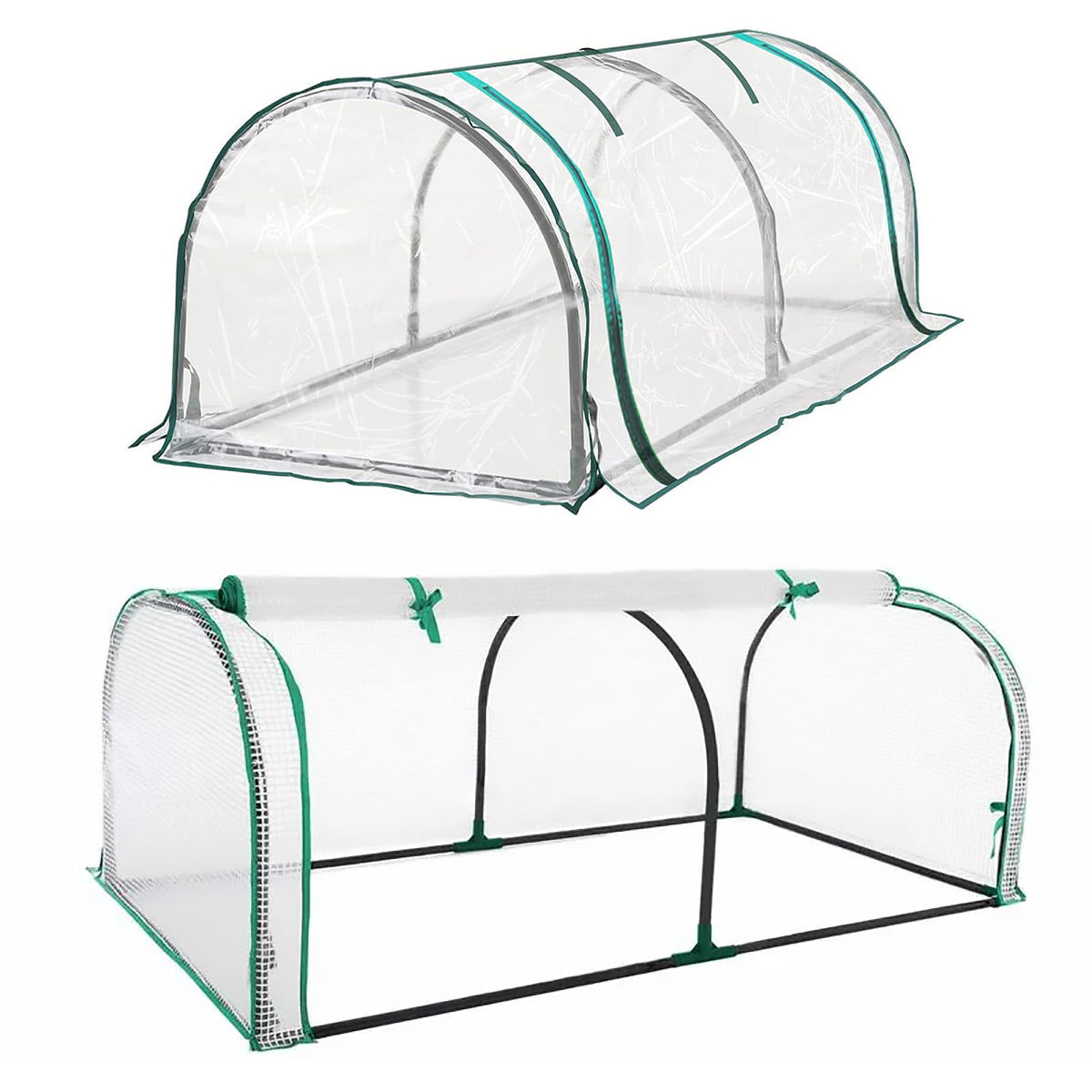 Premium PVC Greenhouse Replacement Cover – Transparent 130 x 60 x 50cm