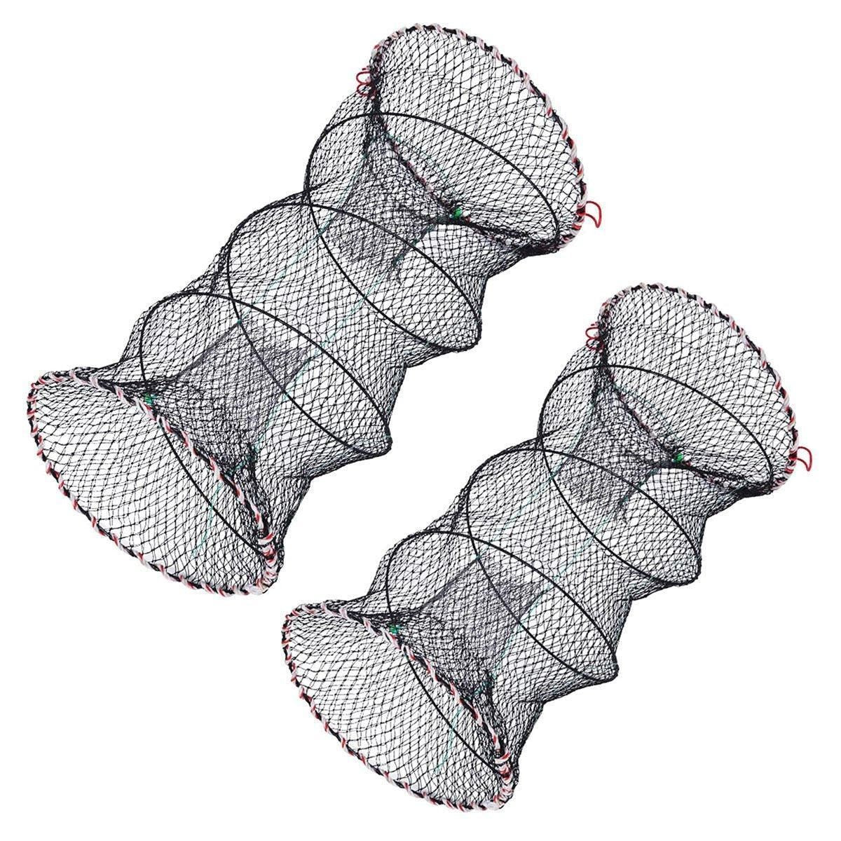 Premium Shrimp Crab Lobster Fishing Nets - 2 Pack