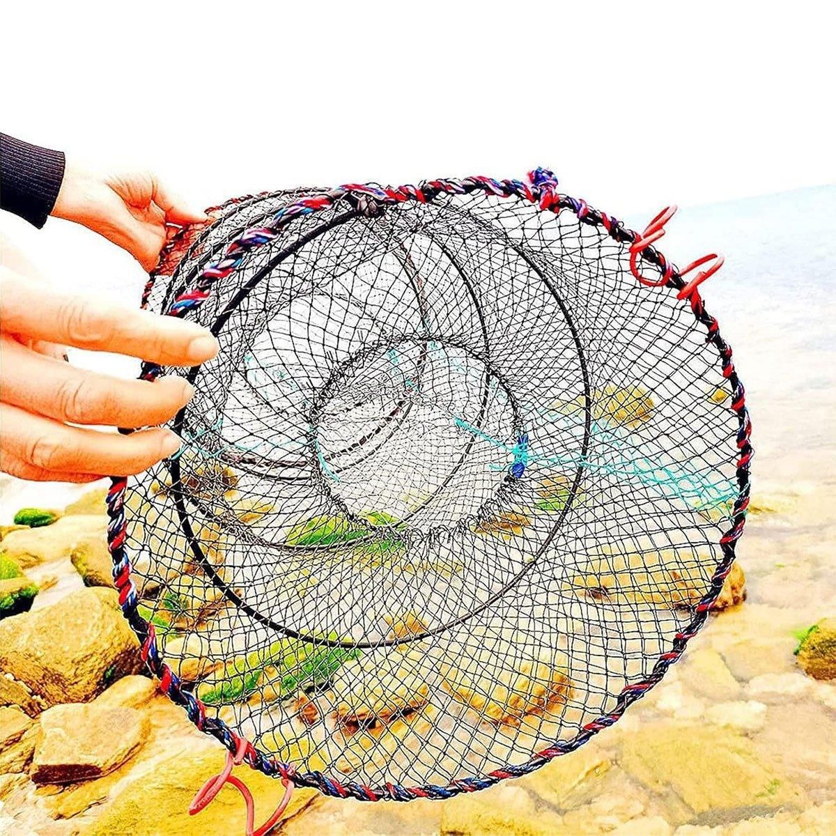 Premium Shrimp Crab Lobster Fishing Nets - 2 Pack