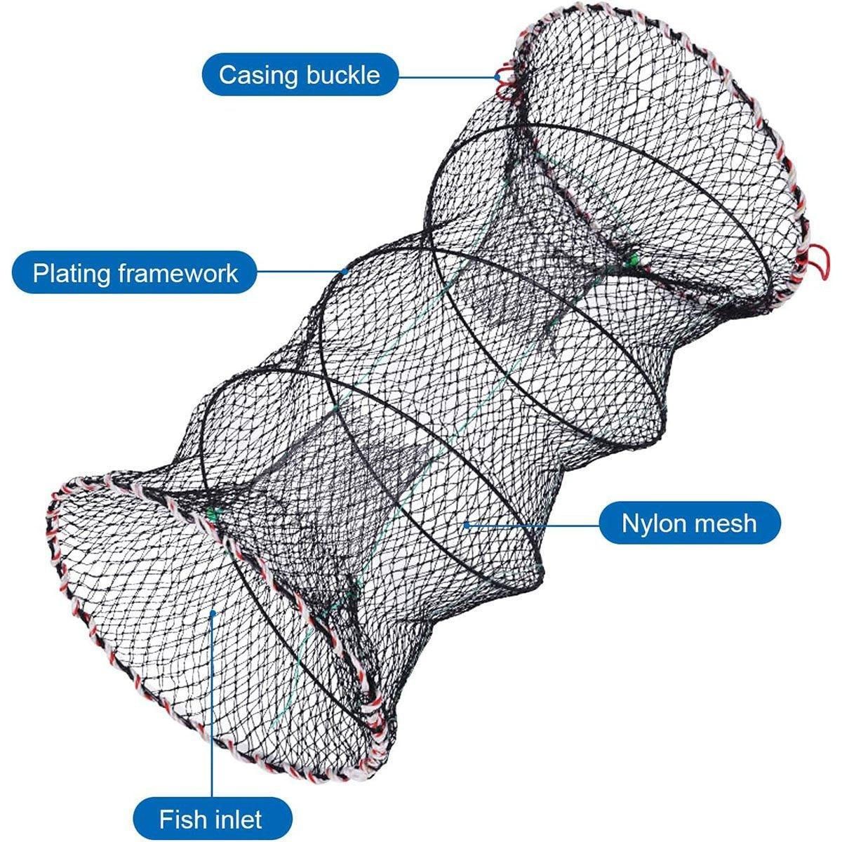 Premium Shrimp Crab Lobster Fishing Nets - 2 Pack