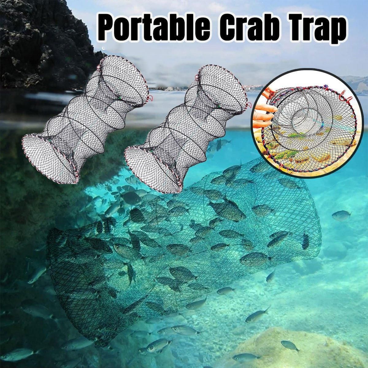 Premium Shrimp Crab Lobster Fishing Nets - 2 Pack