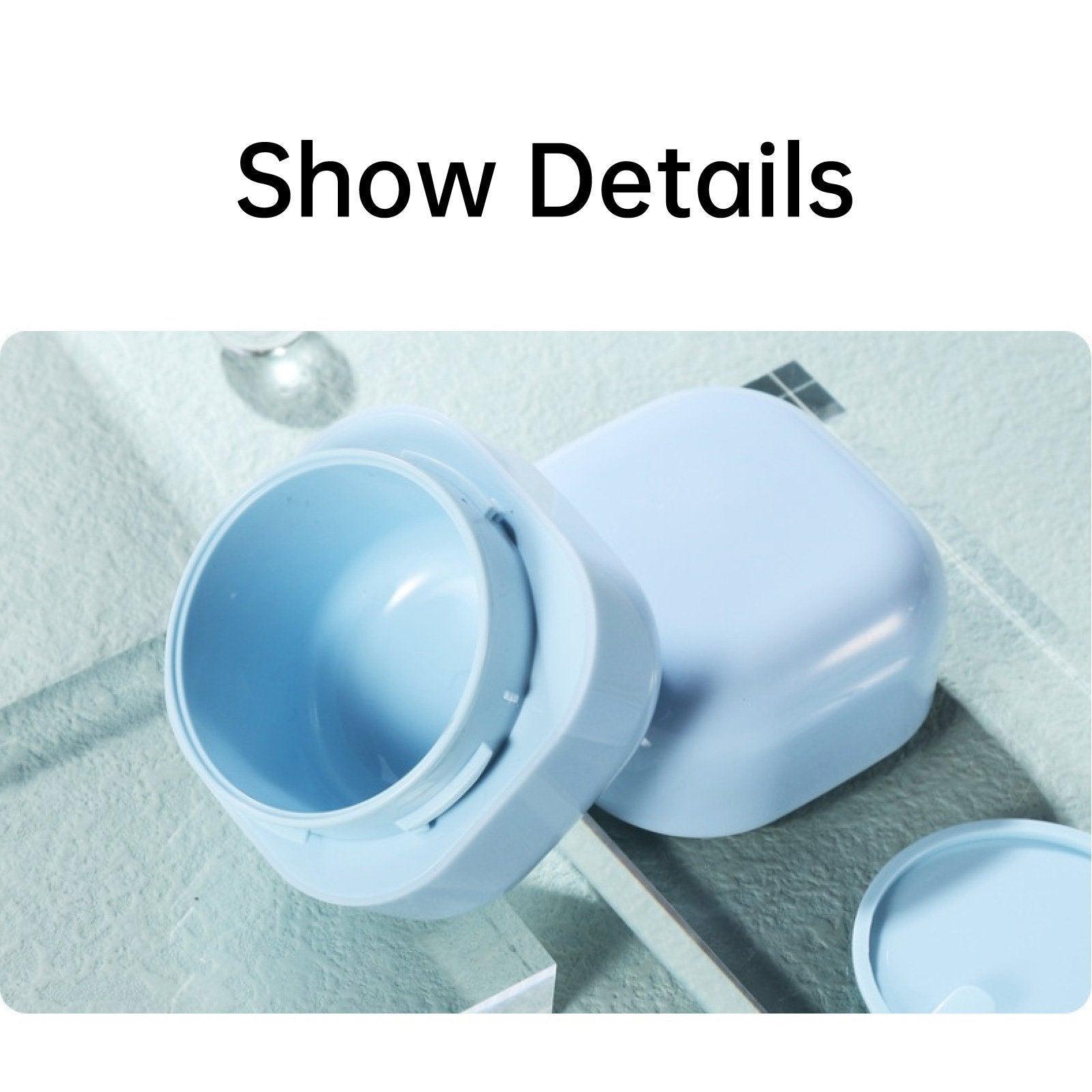 10PCS Square Lightproof Cream Jars - 50ml Cosmetic Containers in Pink - SuperSaverAU - view 4