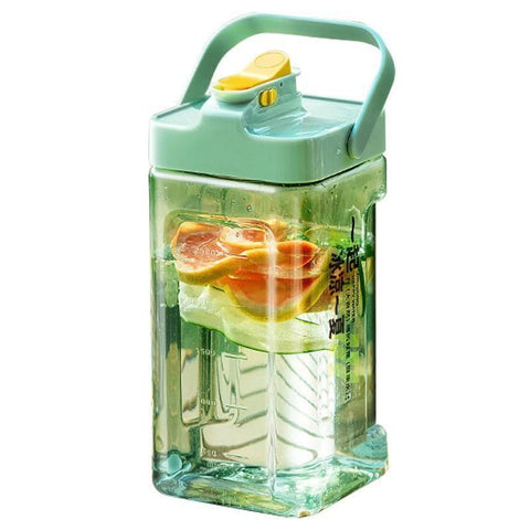 Premium 3.5L Green Cold Water Kettle Beverage Dispenser Jug