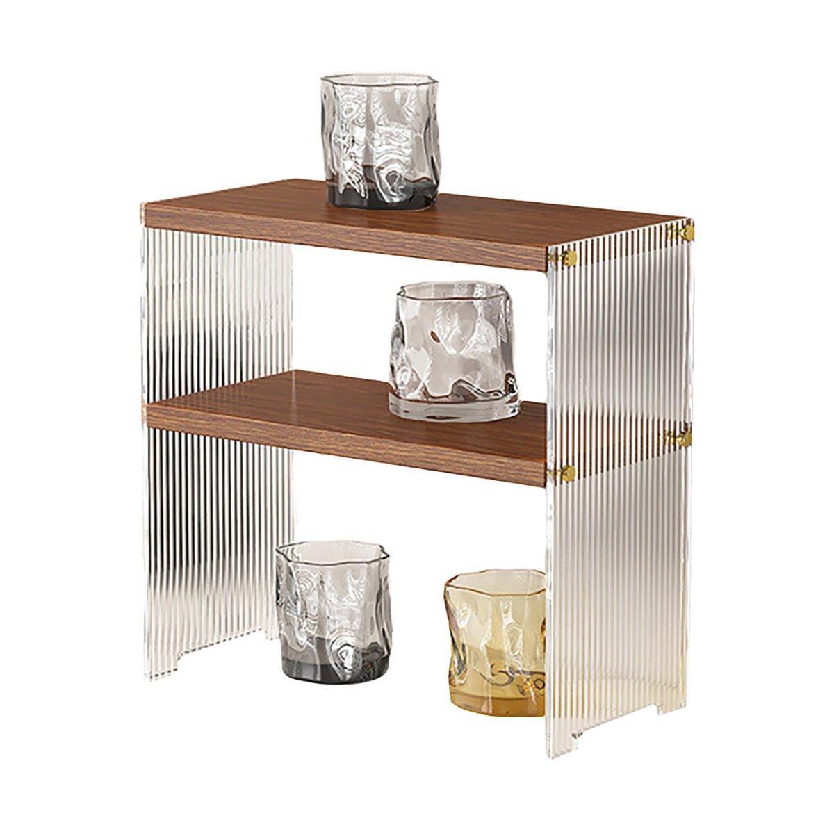 Acrylic Desktop Cup Holder Multi-Purpose Portable Storage Organizer For Home - White - SuperSaverAU - view 4