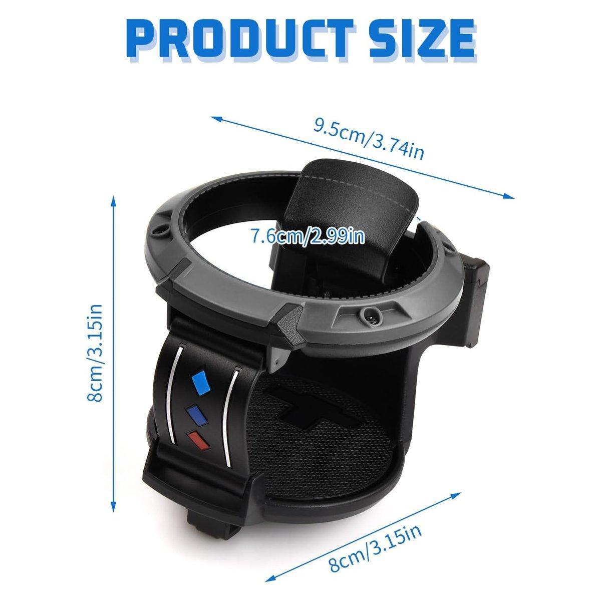 Premium Universal Car Air Vent Cup Holder with Hook Bracket