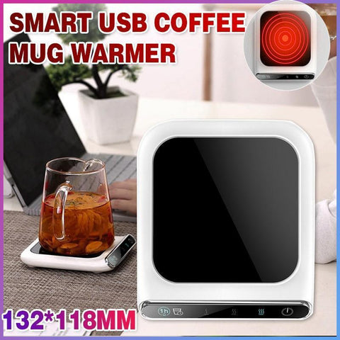 Smart USB Mug Warmer Pad with Temperature Control - SuperSaverAU - view 1