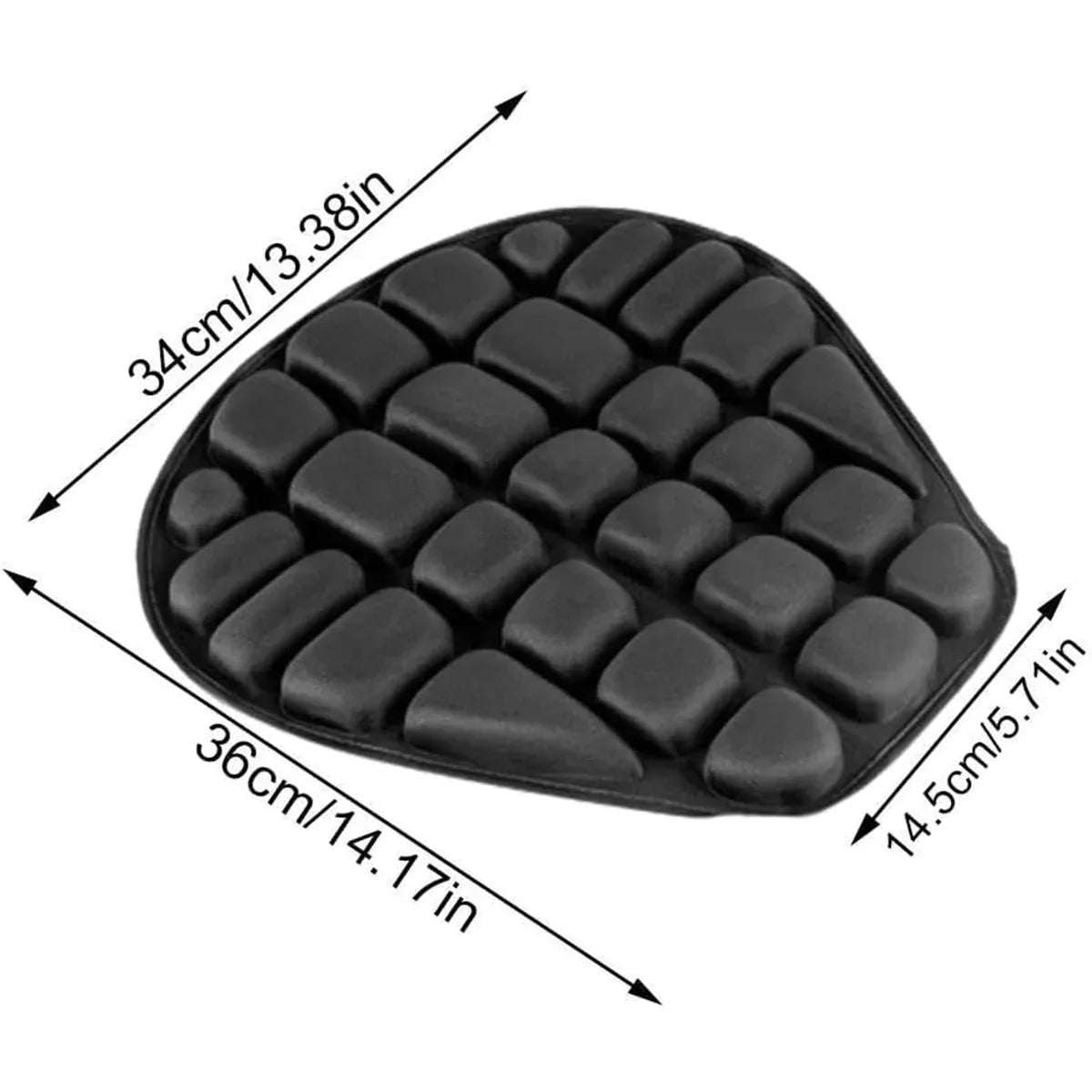 Premium Waterproof Lycra Motorcycle Seat Cushion Cover