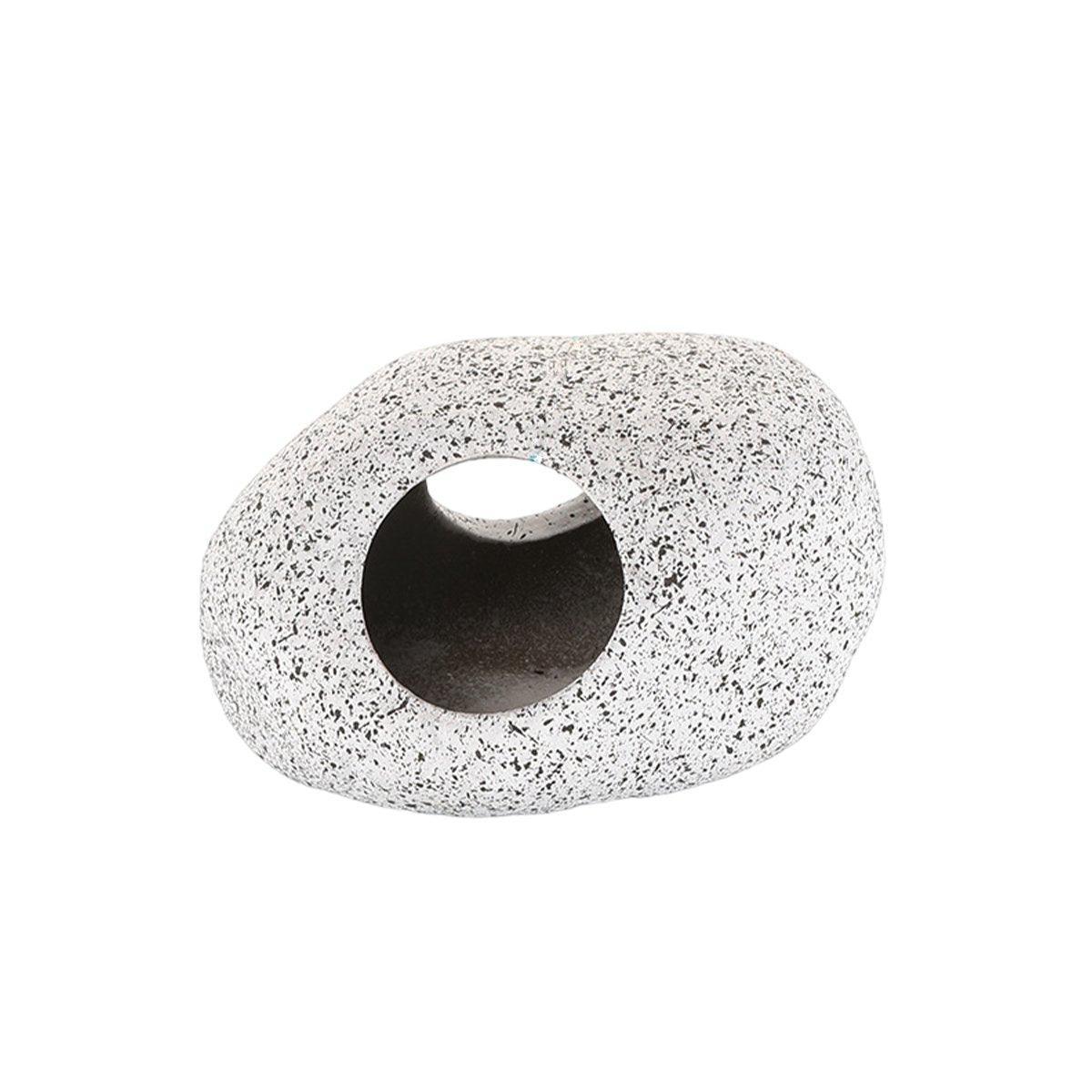 Premium Ten Hole Clay Aquarium Cave for Shrimp & Cichlids