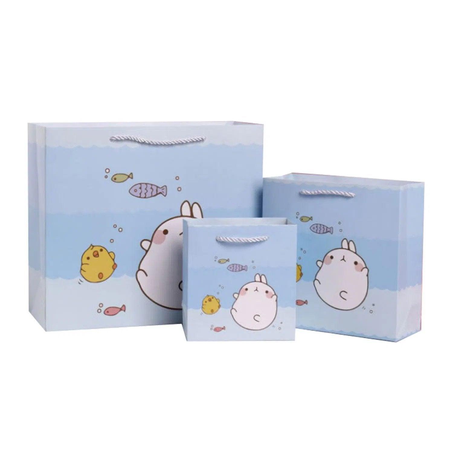 25x Creative Cartoon Animal Gift Bags Cute Birthday Party Favors Tote Paper Bags - Dinosaur-Paradise-25pcs-M - SuperSaverAU - view 7